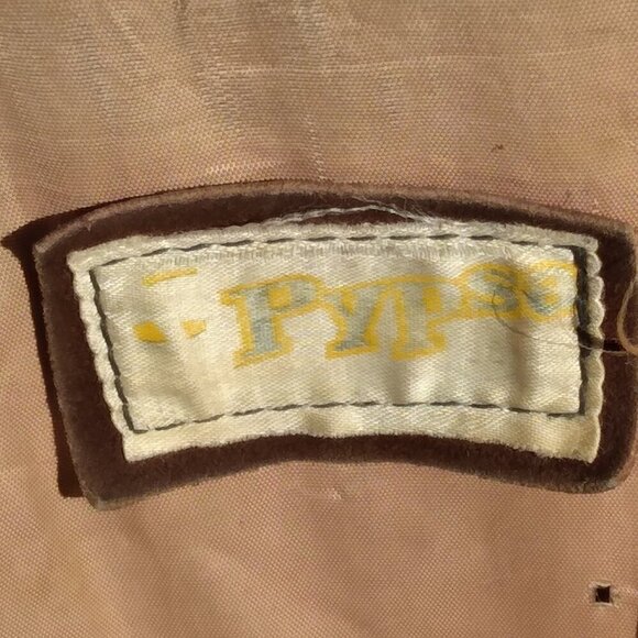 Pypsa Vintage 60's/70's Brown Suede Extra Long Fringe Western Unisex Jacket SzM - Picture 11 of 16